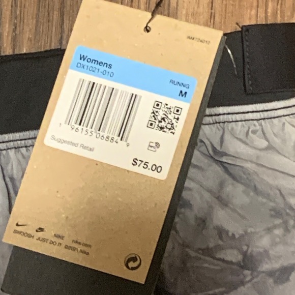 Nike Trail Repel Women's Running Shorts Mid-Rise 3" Lined Size Medium DX1021-010 - Picture 2 of 6